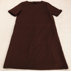 Marina Yachting polka dot sheath dress. Size medium.
